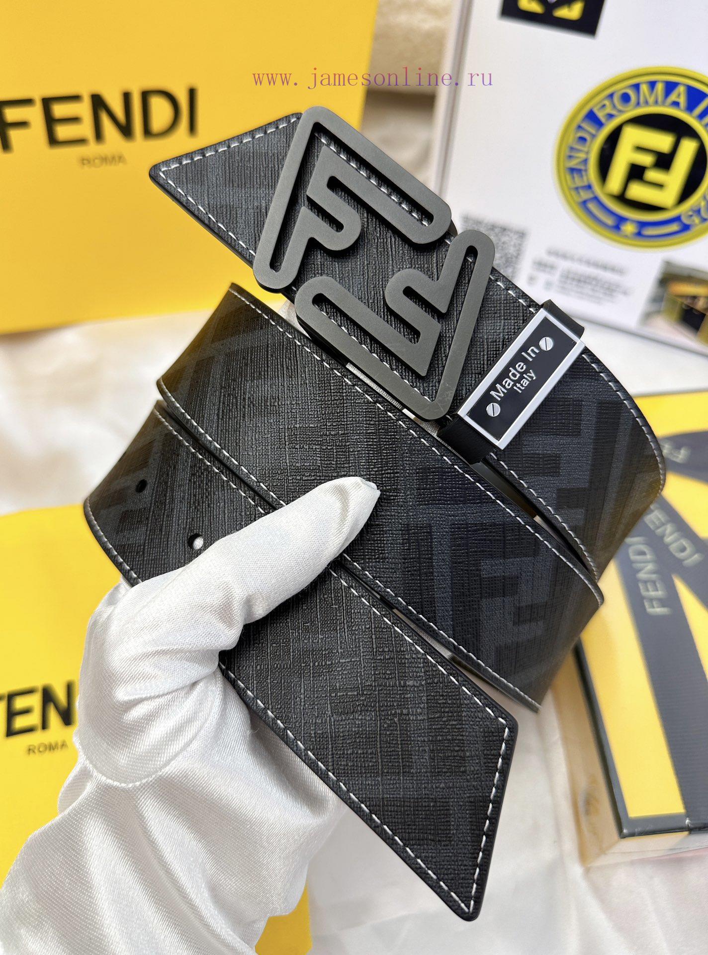 Belt FENDI Fendi ReproductionBelt made of 100% top layer cowhide, ensuring genuine leather d 1sv5ar1a - Image 2