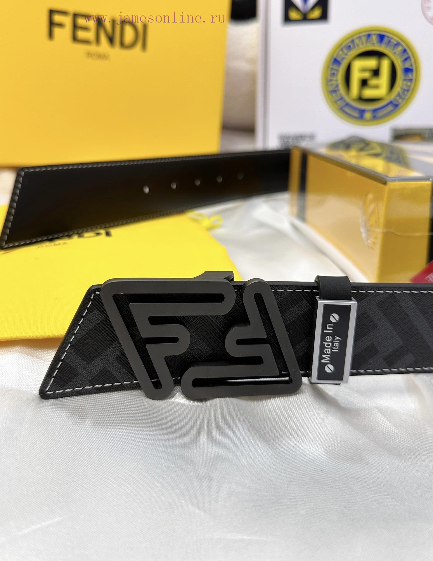 Belt FENDI Fendi ReproductionBelt made of 100% top layer cowhide, ensuring genuine leather d 1sv5ar1a - Image 9
