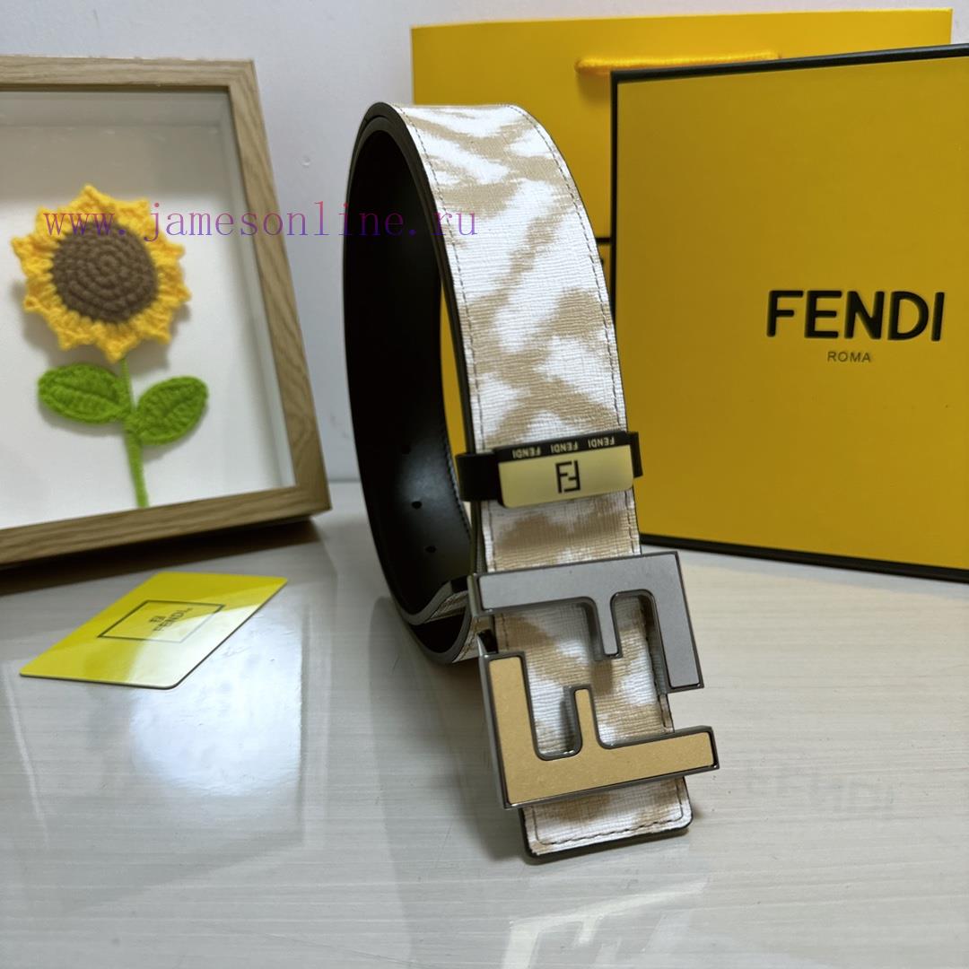 Fendi FENDIMaterial: Leather Belt with 100% Head Layer. The leather belt is guaranteed to be 6whs61s4 - Image 2