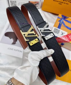 Belt LV Louis Vuitton's top tier replicaThe waistband is made of 100% cowhide, ensuring genu vu19k6sb