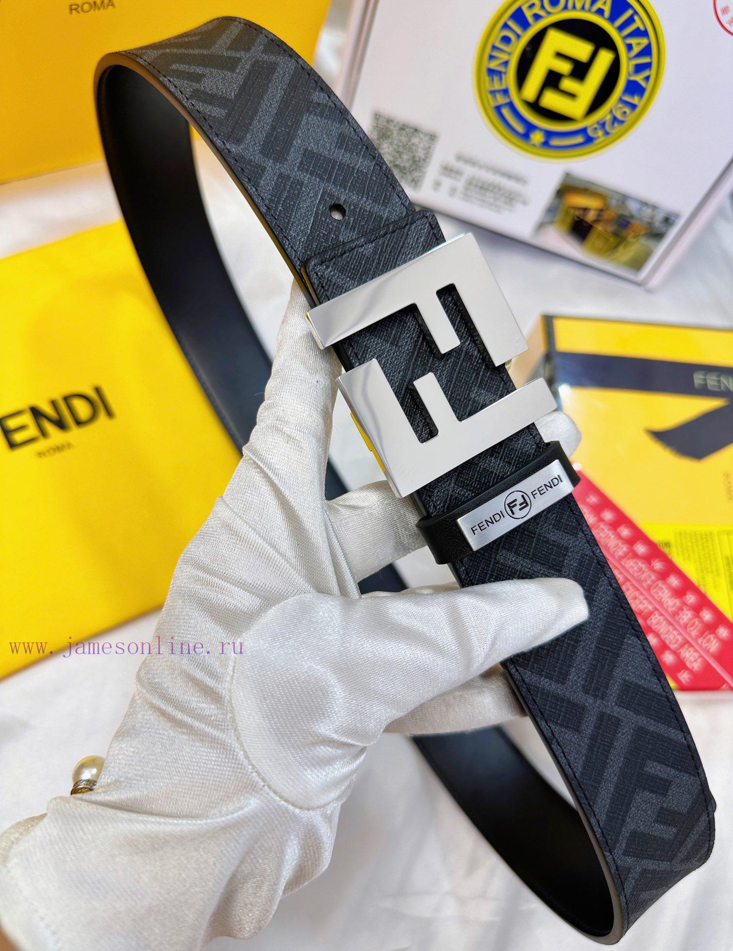 Belt FENDI Fendi ReproductionBelt made of 100% imported top layer cowhide, ensuring genuine 54zec5wj - Image 6