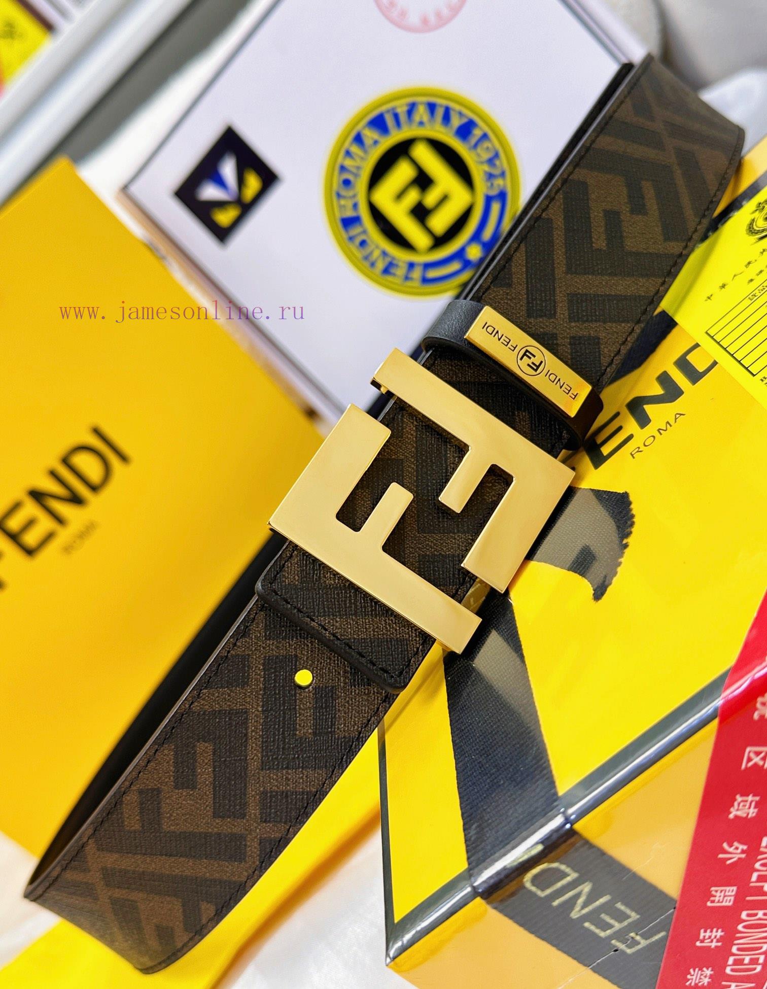 Belt FENDI Fendi ReproductionBelt made of 100% imported top layer cowhide, ensuring genuine cr1cx0gw - Image 6