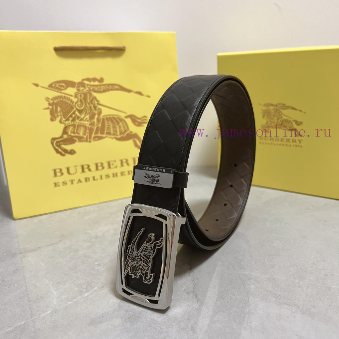BurberryMaterial: Leather Belt with 100% Head Layer. The leather belt is guaranteed to be ge spyr1hjp - Image 3