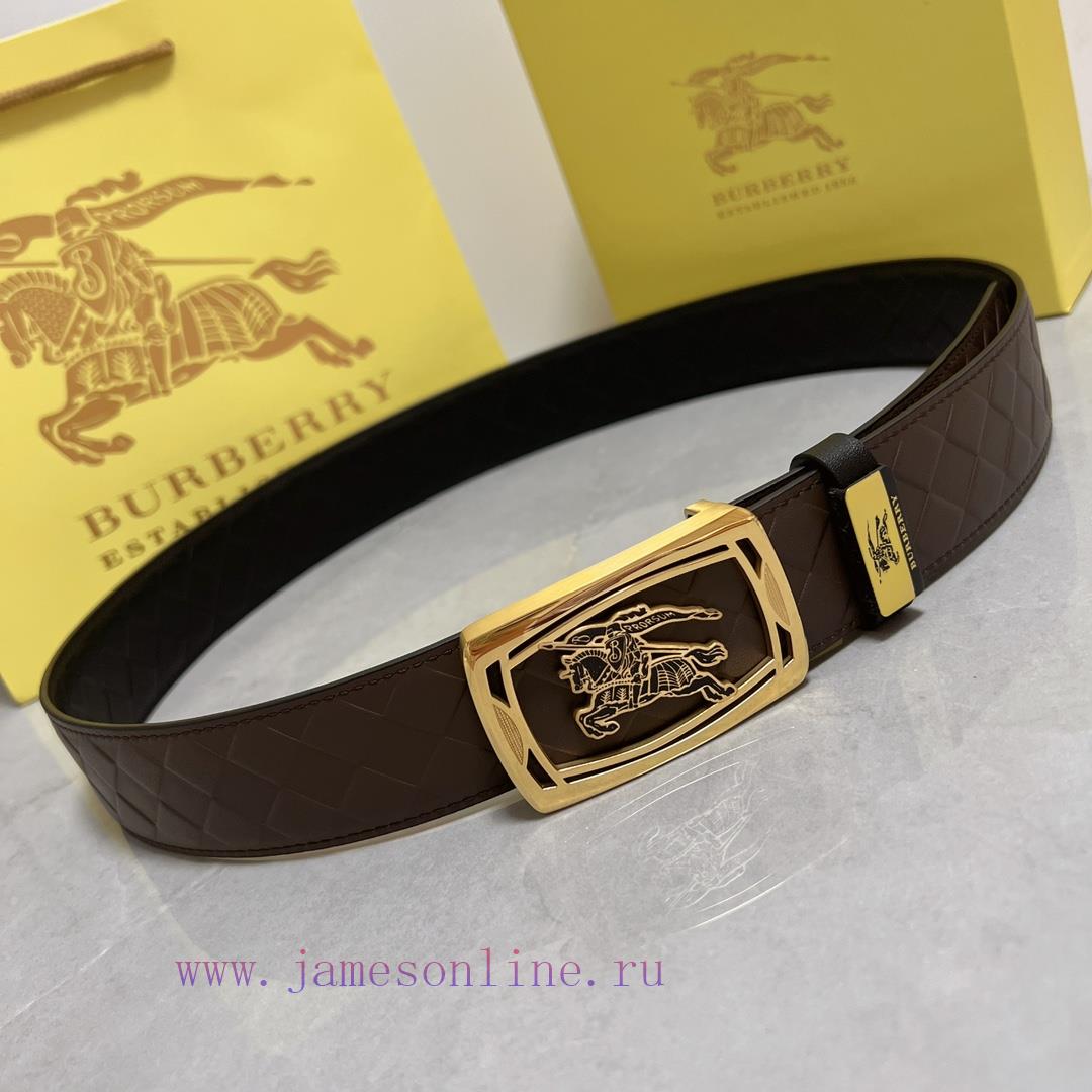 BurberryMaterial: Leather Belt with 100% Head Layer. The leather belt is guaranteed to be ge spyr1hjp - Image 4