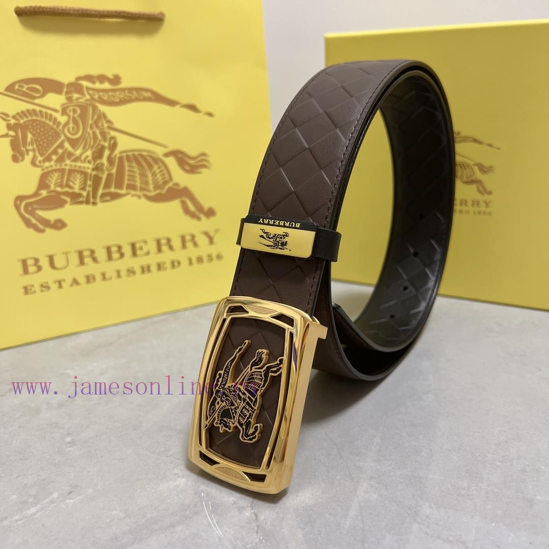 BurberryMaterial: Leather Belt with 100% Head Layer. The leather belt is guaranteed to be ge gk57m5aa - Image 2