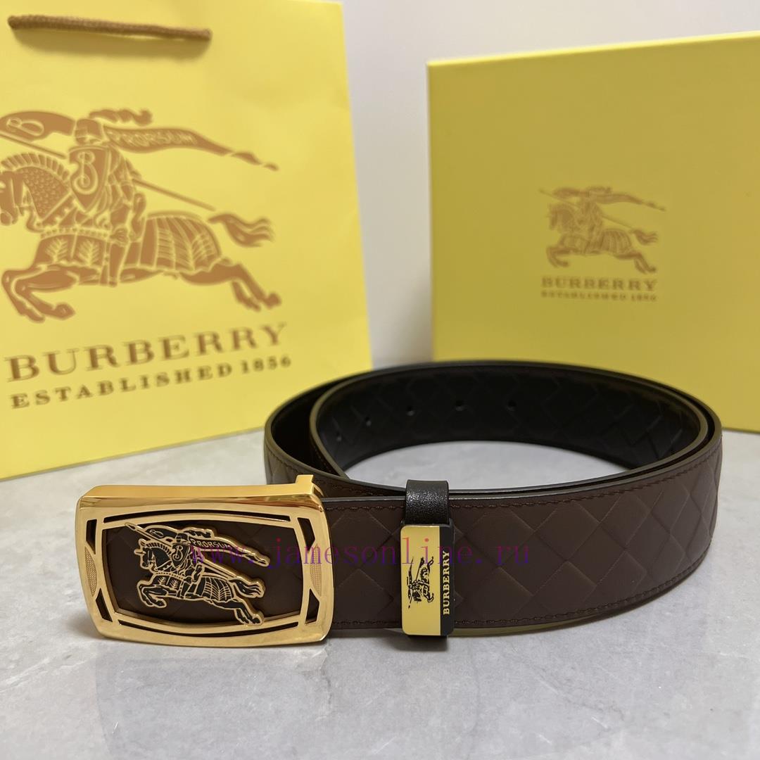 BurberryMaterial: Leather Belt with 100% Head Layer. The leather belt is guaranteed to be ge gk57m5aa - Image 3