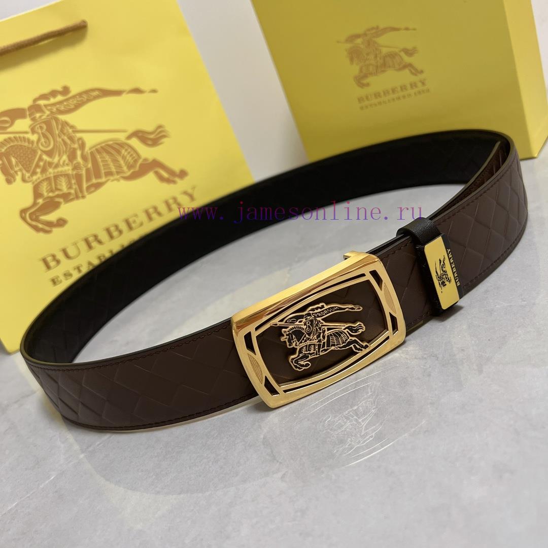 BurberryMaterial: Leather Belt with 100% Head Layer. The leather belt is guaranteed to be ge gk57m5aa - Image 4
