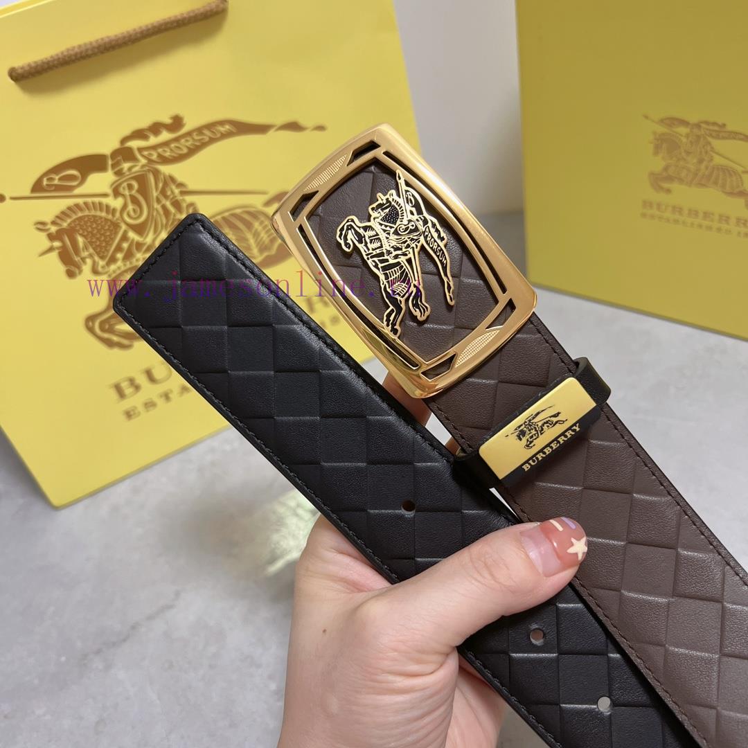 BurberryMaterial: Leather Belt with 100% Head Layer. The leather belt is guaranteed to be ge gk57m5aa - Image 8
