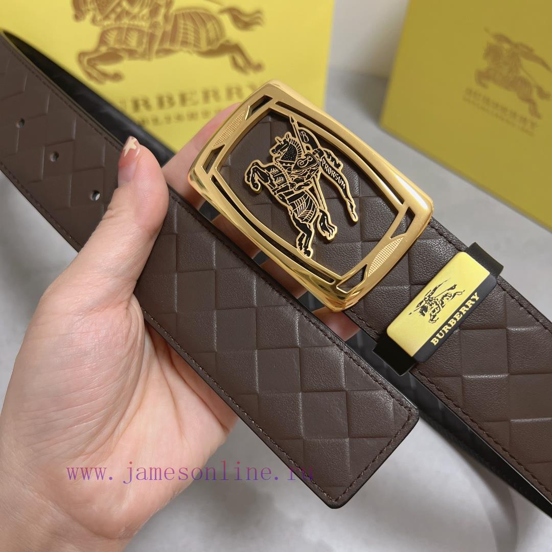 BurberryMaterial: Leather Belt with 100% Head Layer. The leather belt is guaranteed to be ge gk57m5aa - Image 9