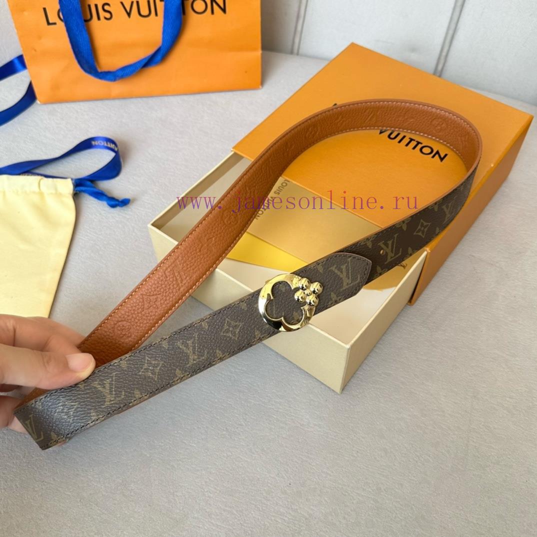 𝕃𝕠𝕦𝕚𝕤𝕧𝕦𝕚𝕥𝕥𝕠𝕟 Women's Classic Top Leisure Belt Width 30mm This timeless and elegant design is jenzjkea - Image 2
