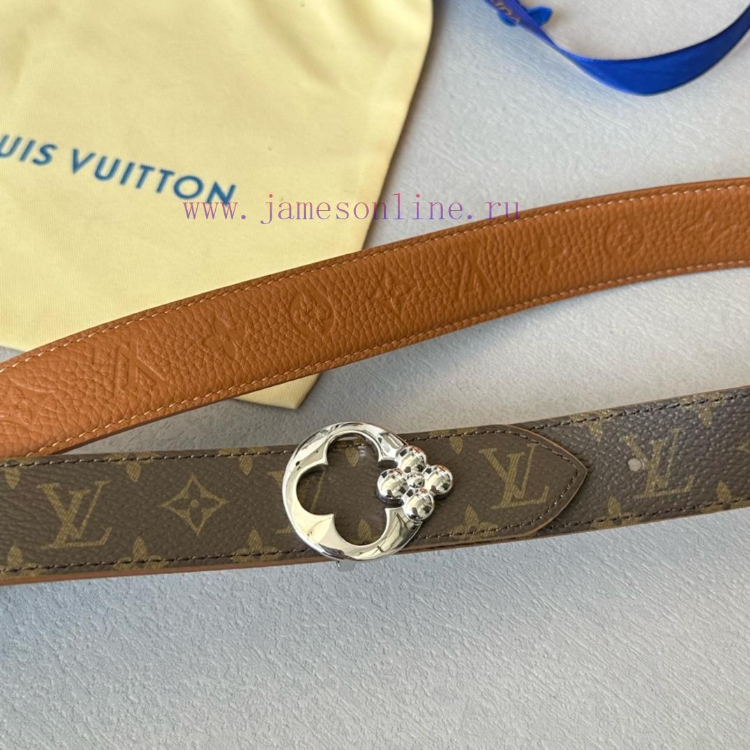 𝕃𝕠𝕦𝕚𝕤𝕧𝕦𝕚𝕥𝕥𝕠𝕟 Women's Classic Top Leisure Belt Width 30mm This timeless and elegant design is 6mr47kvt - Image 3