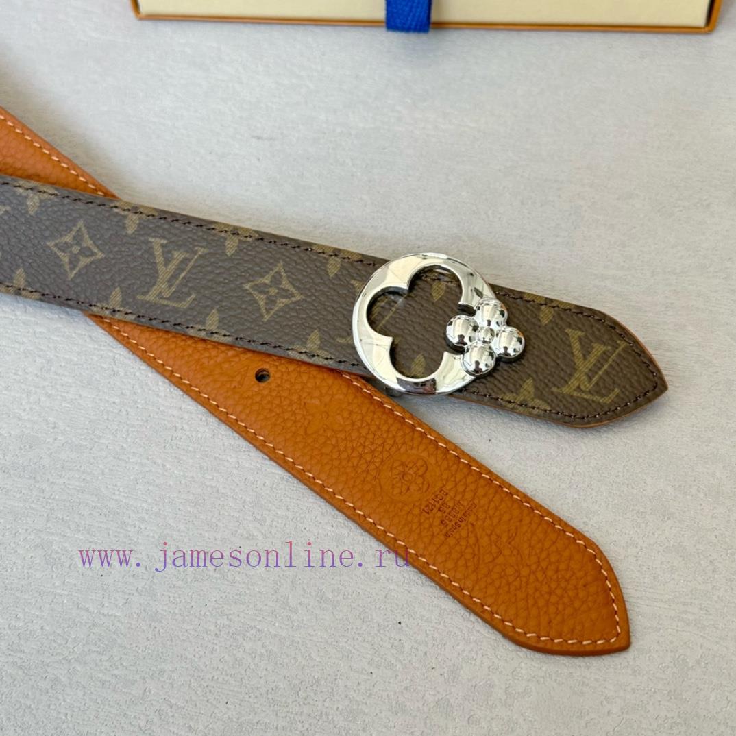 𝕃𝕠𝕦𝕚𝕤𝕧𝕦𝕚𝕥𝕥𝕠𝕟 Women's Classic Top Leisure Belt Width 30mm This timeless and elegant design is 6mr47kvt - Image 4