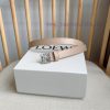 LOEWE's latest same style belt [Celebration] [Celebration] Smooth cowhide narrow belt with A e6c06bxl