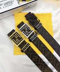 Belt FENDI Fendi ReproductionThe waistband is made of 100% cowhide, ensuring a double-layer o9yarkax