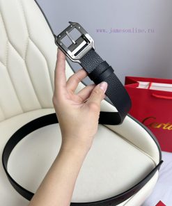 (Cartier) Double sided factory imported top layer cowhide, double-sided use, vacuum electrop pwkmwftr