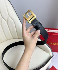 (Cartier) Double sided factory imported top layer cowhide, double-sided use, vacuum electrop aopddhw3