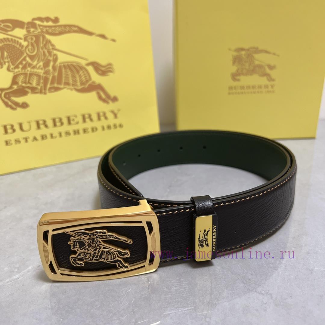 BurberryMaterial: Leather Belt with 100% Head Layer. The leather belt is guaranteed to be ge 9ftufykb - Image 3