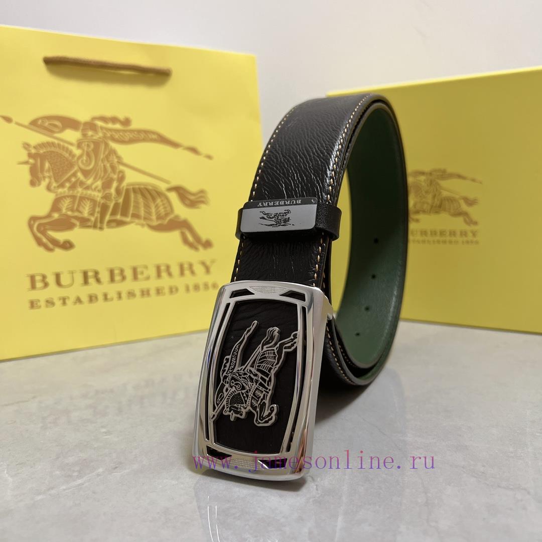 BurberryMaterial: Leather Belt with 100% Head Layer. The leather belt is guaranteed to be ge i9j20qei - Image 2