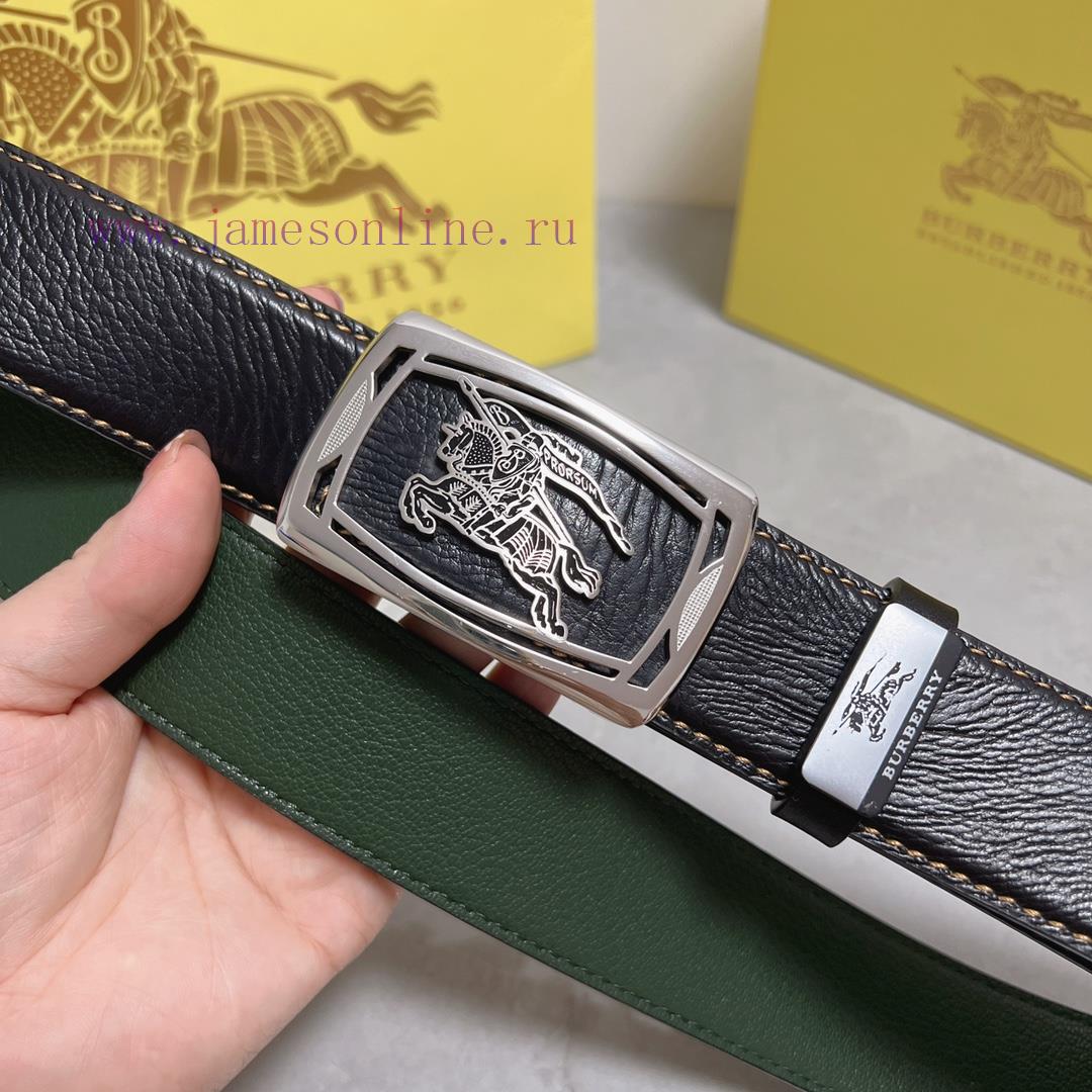 BurberryMaterial: Leather Belt with 100% Head Layer. The leather belt is guaranteed to be ge i9j20qei - Image 5