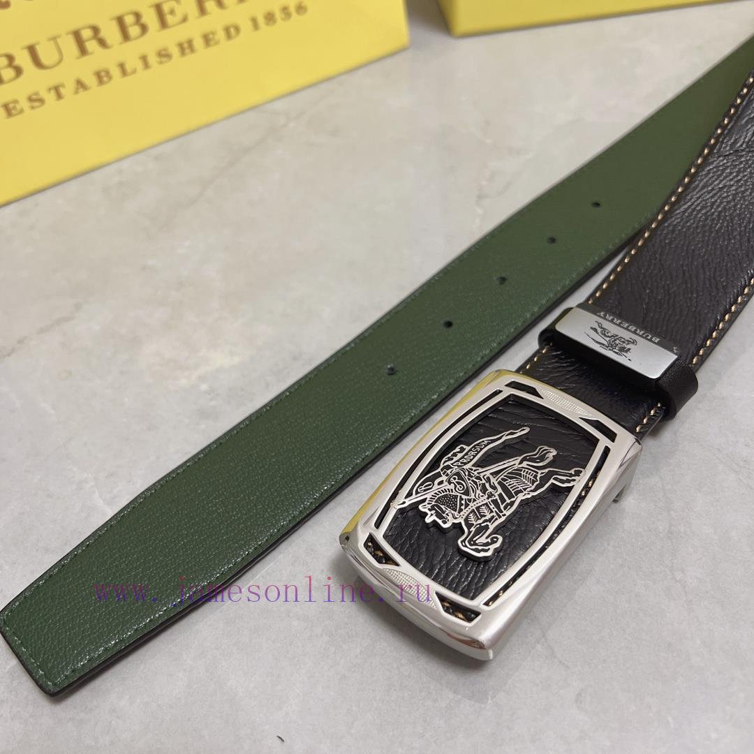 BurberryMaterial: Leather Belt with 100% Head Layer. The leather belt is guaranteed to be ge i9j20qei - Image 9