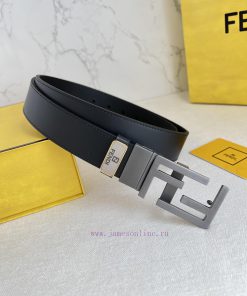 Fendi FENDI ️ Belt and beltBuckle, original classic pure copper boutique rotating buckle, ph 53gm3um0