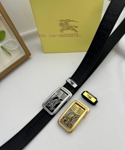 Burberry automatic beltMaterial: Leather Belt with 100% Head Layer. The leather belt is guar w72x1mkc
