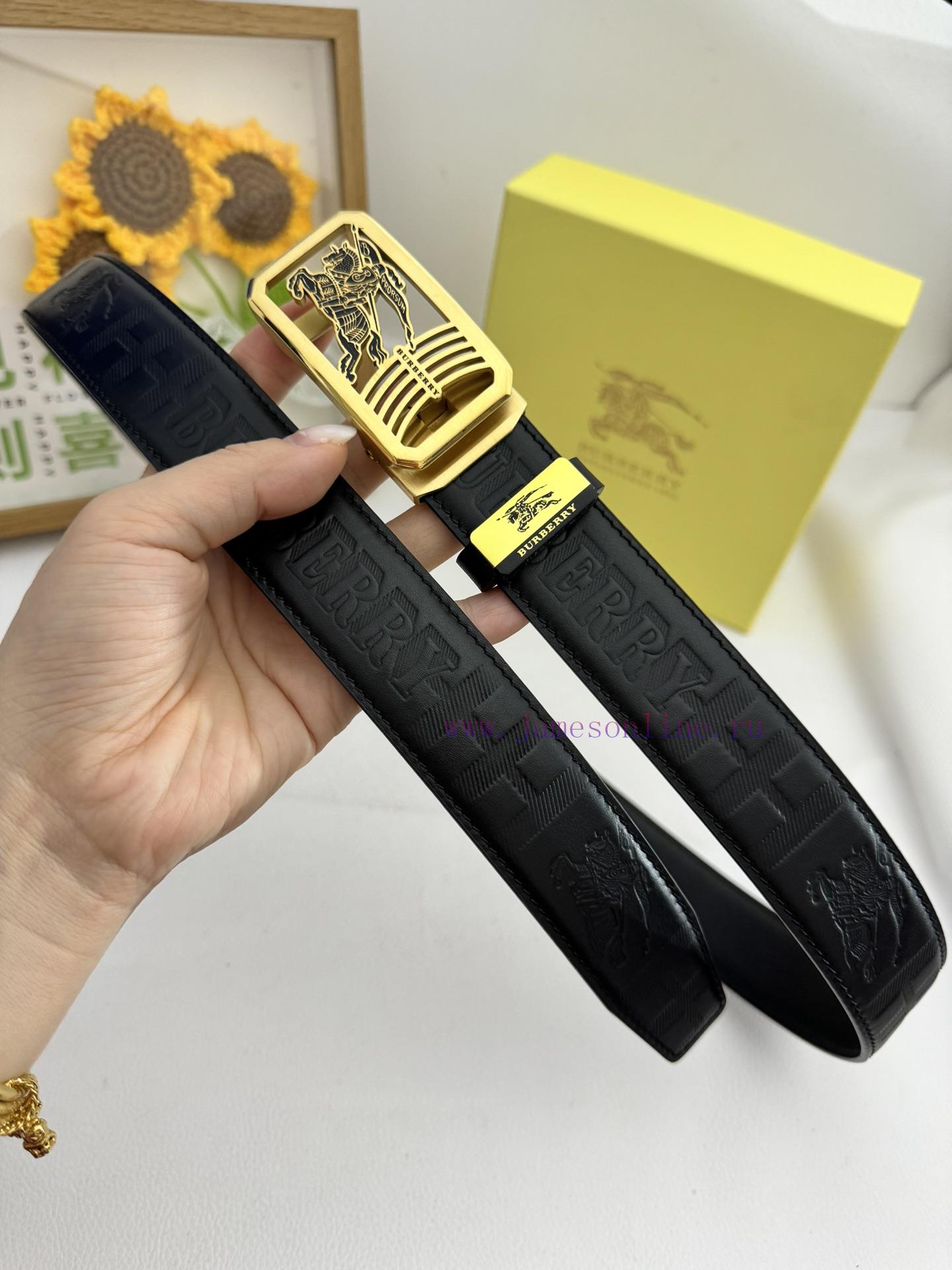 Burberry automatic beltMaterial: Leather Belt with 100% Head Layer. The leather belt is guar w72x1mkc - Image 7