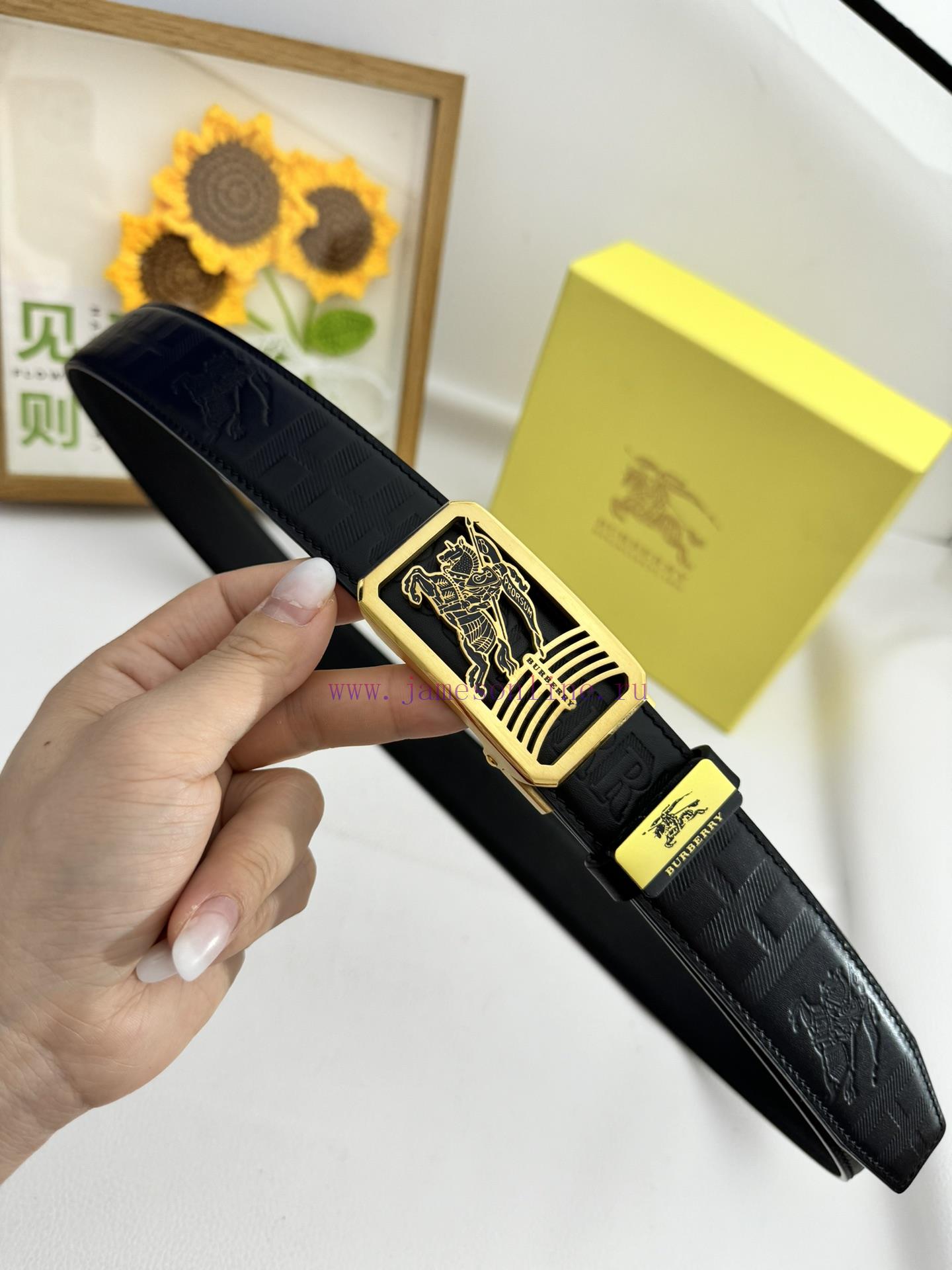 Burberry automatic beltMaterial: Leather Belt with 100% Head Layer. The leather belt is guar w72x1mkc - Image 14