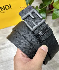 FENDL FendiThe full set of 40mm wide double-sided original calf leather with a single ruthen t7iqoc81