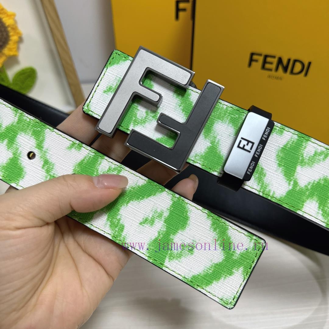 Fendi FENDIMaterial: Leather Belt with 100% Head Layer. The leather belt is guaranteed to be hlhnykau - Image 4