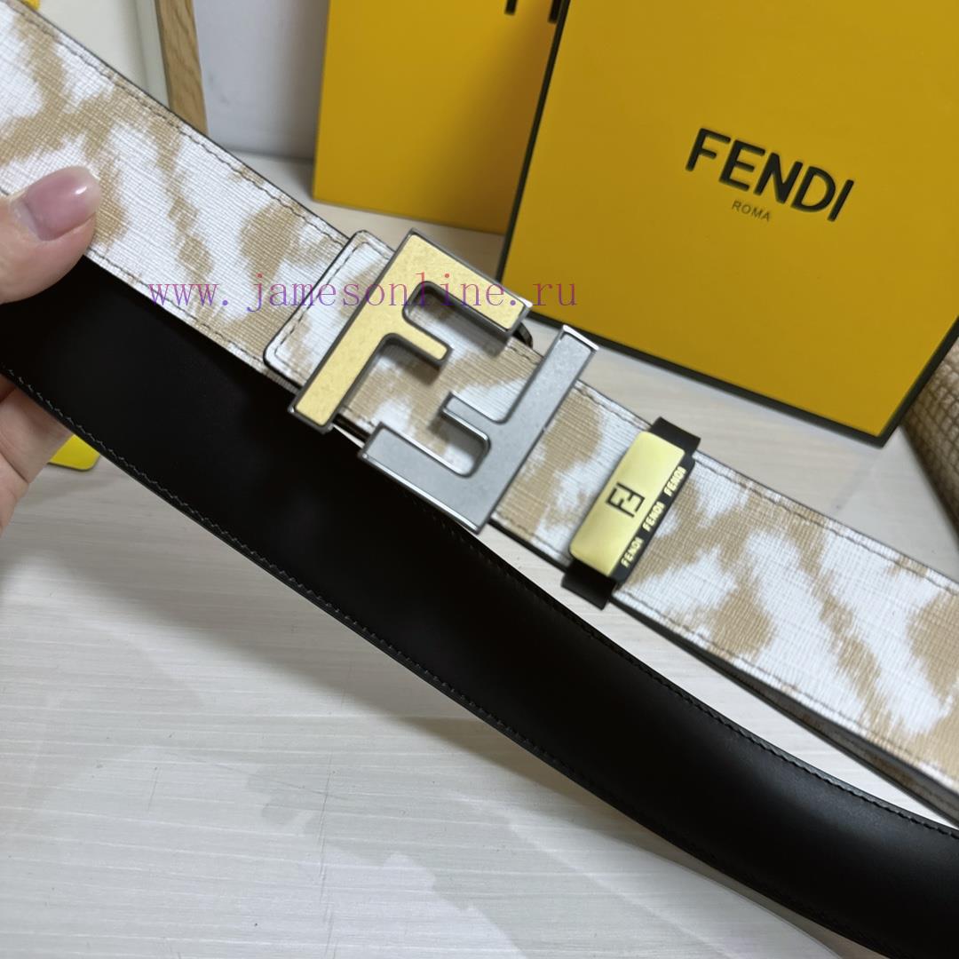 Fendi FENDIMaterial: Leather Belt with 100% Head Layer. The leather belt is guaranteed to be k5zzfyq1 - Image 7