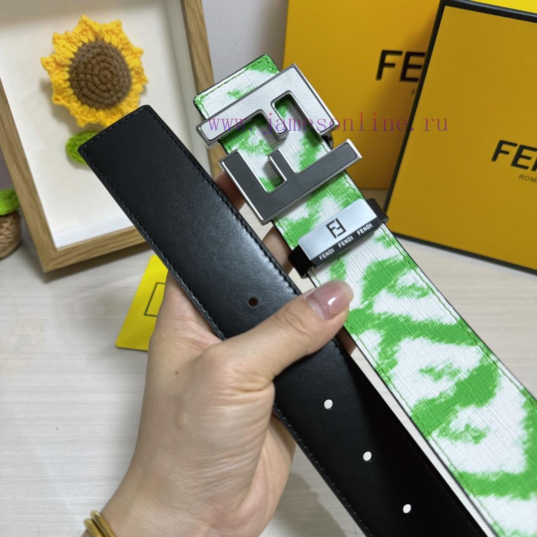 Fendi FENDIMaterial: Leather Belt with 100% Head Layer. The leather belt is guaranteed to be hlhnykau - Image 6