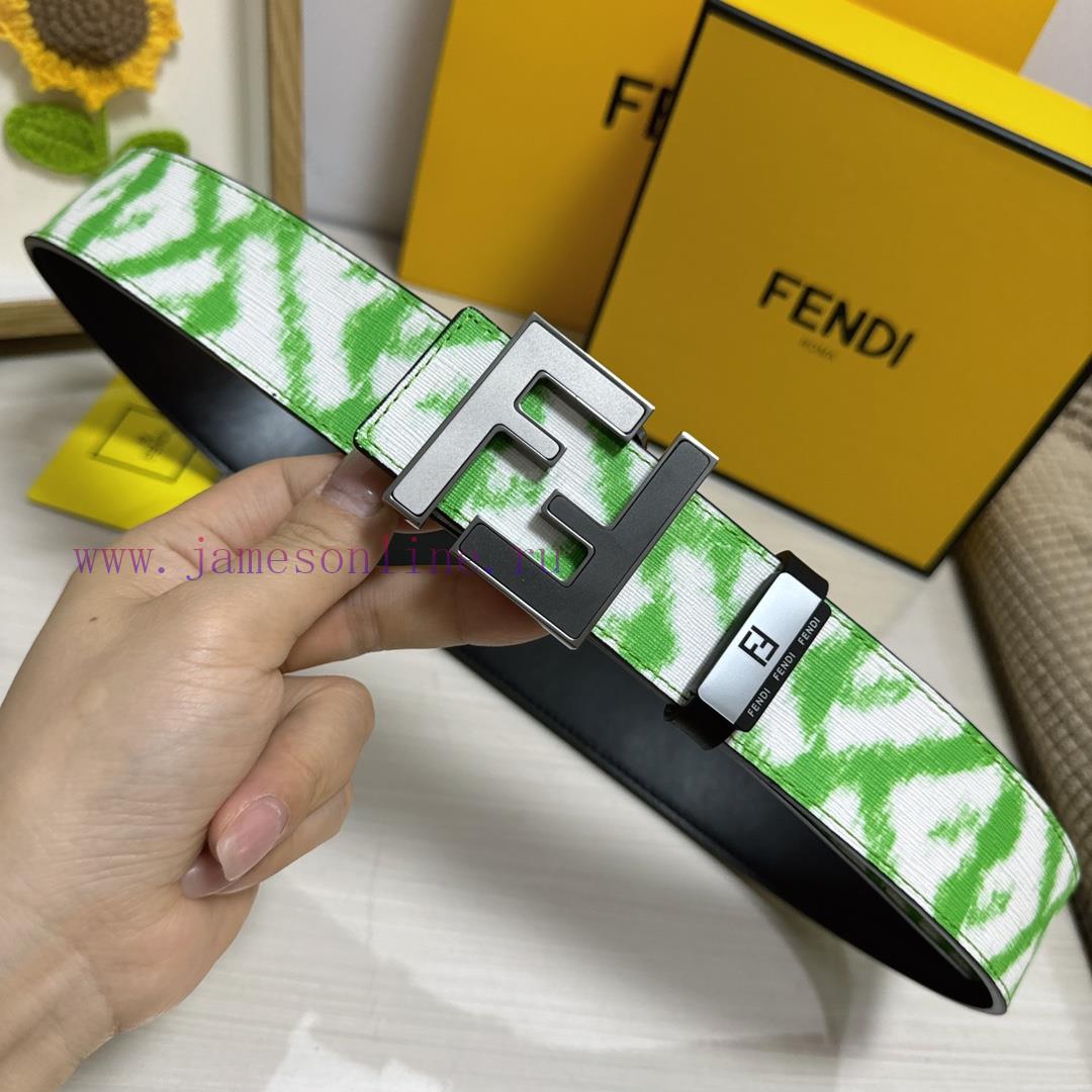 Fendi FENDIMaterial: Leather Belt with 100% Head Layer. The leather belt is guaranteed to be hlhnykau - Image 7