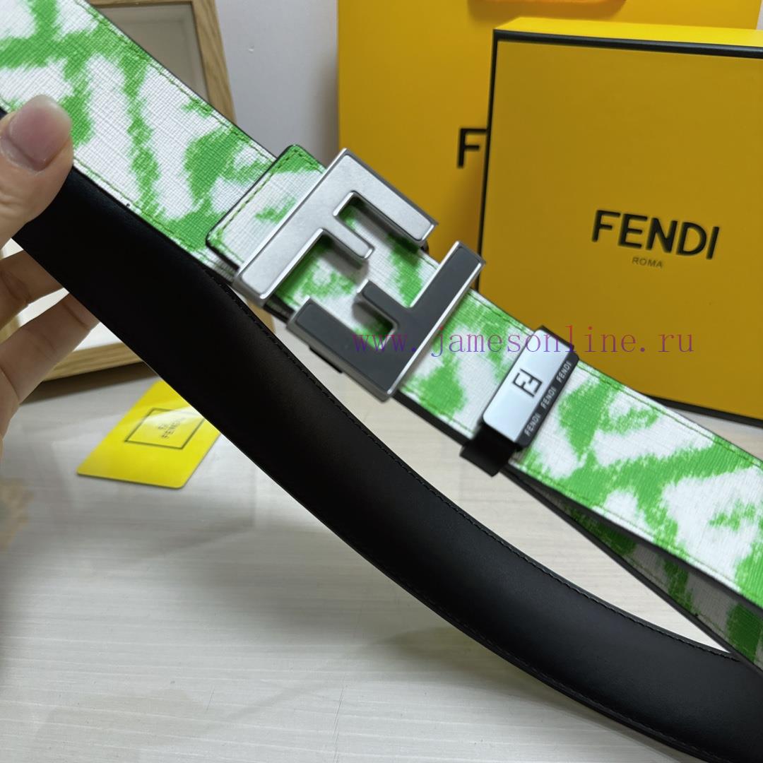 Fendi FENDIMaterial: Leather Belt with 100% Head Layer. The leather belt is guaranteed to be hlhnykau - Image 9