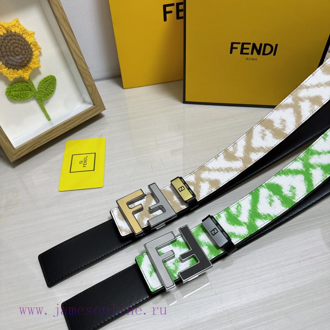 Fendi FENDIMaterial: Leather Belt with 100% Head Layer. The leather belt is guaranteed to be hlhnykau - Image 10