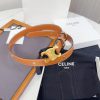Celine has upgraded its materials with genuine IP plated steel buckles measuring 2.5 centime kt5gkzug