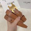 Celine 2.5cm double-sided calf leather top layer customization, with a Triumphal Arch emboss qwy2qvyf