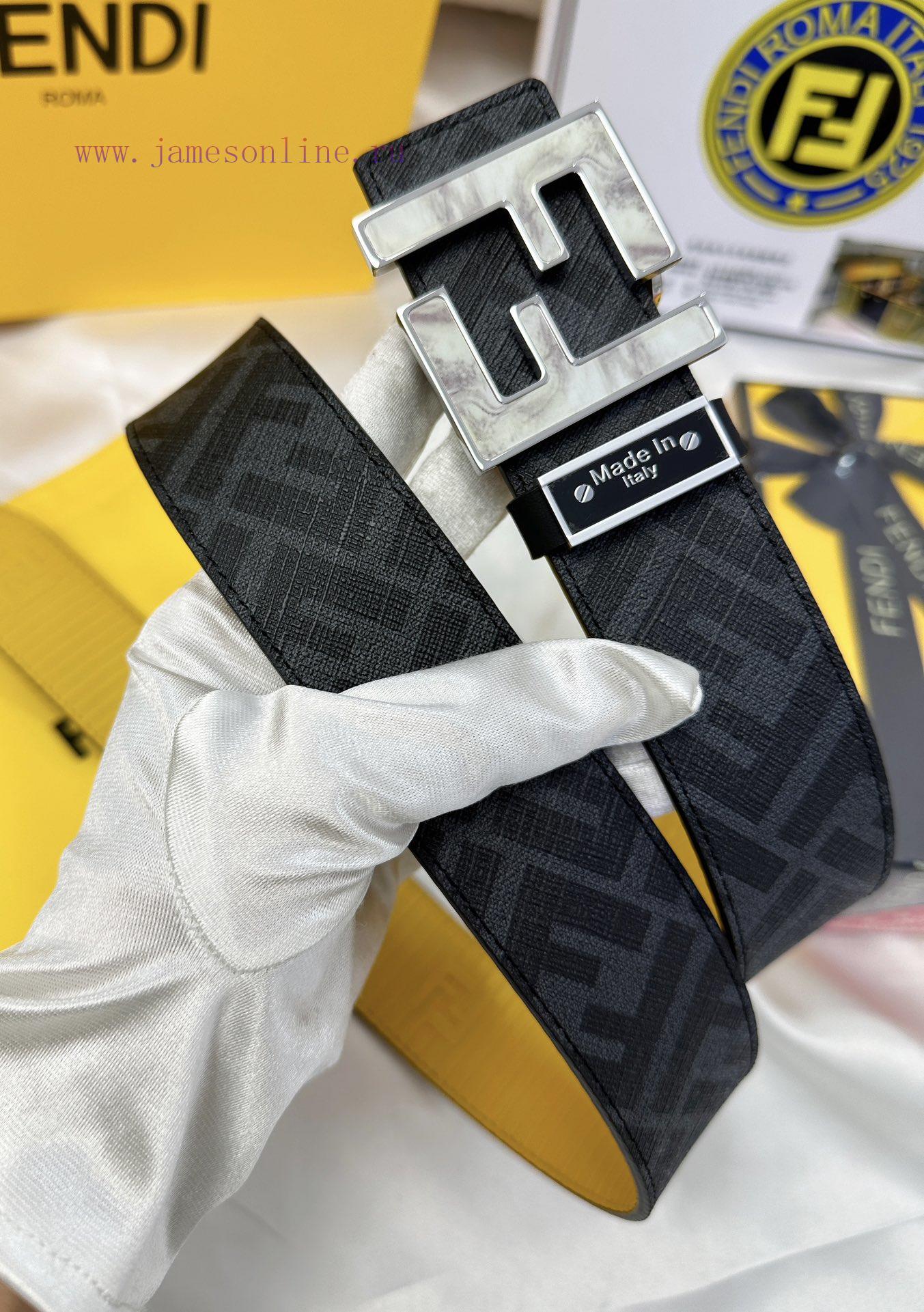 Belt FENDI Fendi ReproductionThe waistband is made of 100% cowhide, ensuring genuine leather 97yyqt5j - Image 3