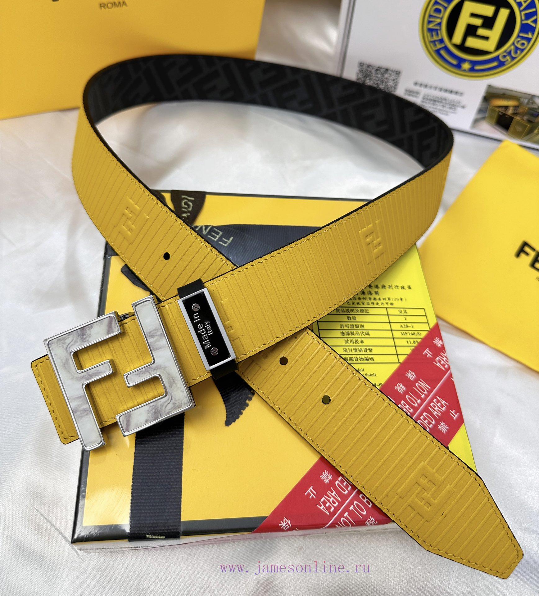 Belt FENDI Fendi ReproductionThe waistband is made of 100% cowhide, ensuring genuine leather x4zwomcn - Image 8