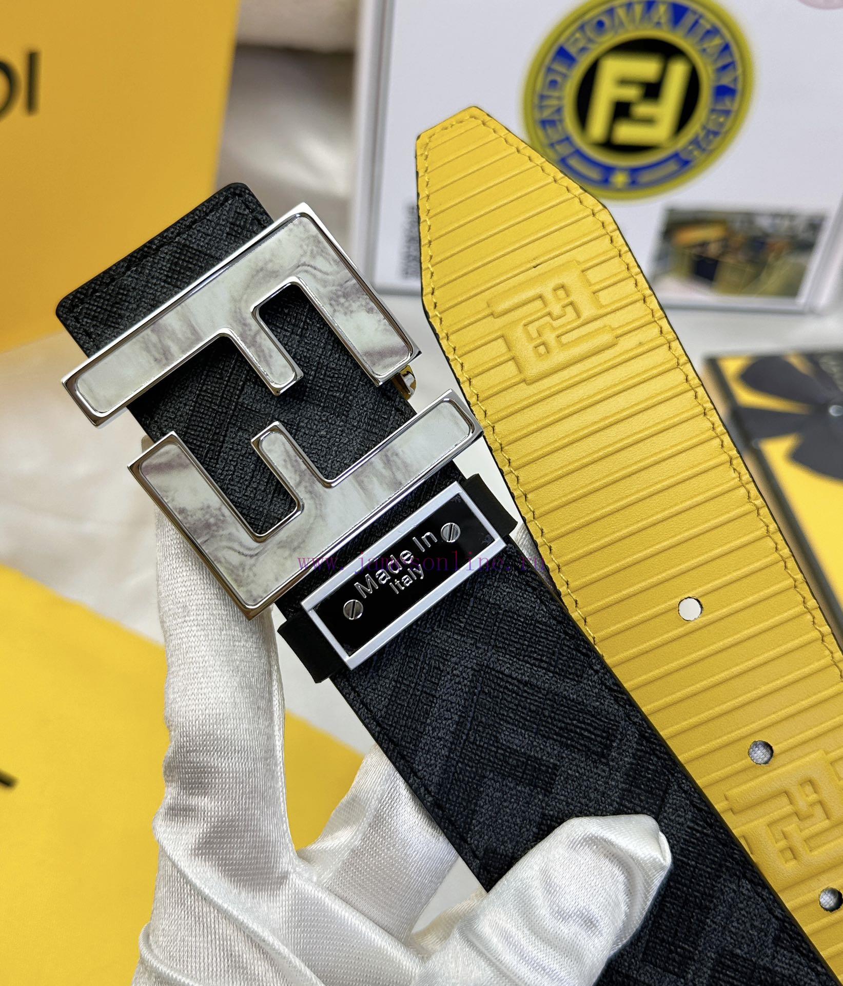 Belt FENDI Fendi ReproductionThe waistband is made of 100% cowhide, ensuring genuine leather 97yyqt5j - Image 10