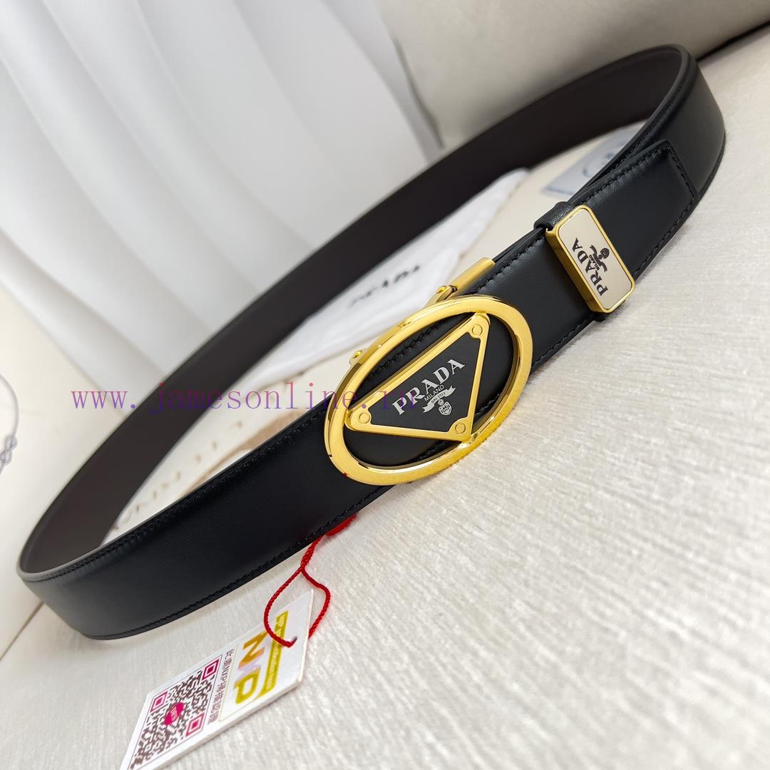 Prada PRADA Belt Automatic BeltAutomatic belt, classic pure steel material automatic buckle, dqfw3kuv - Image 7