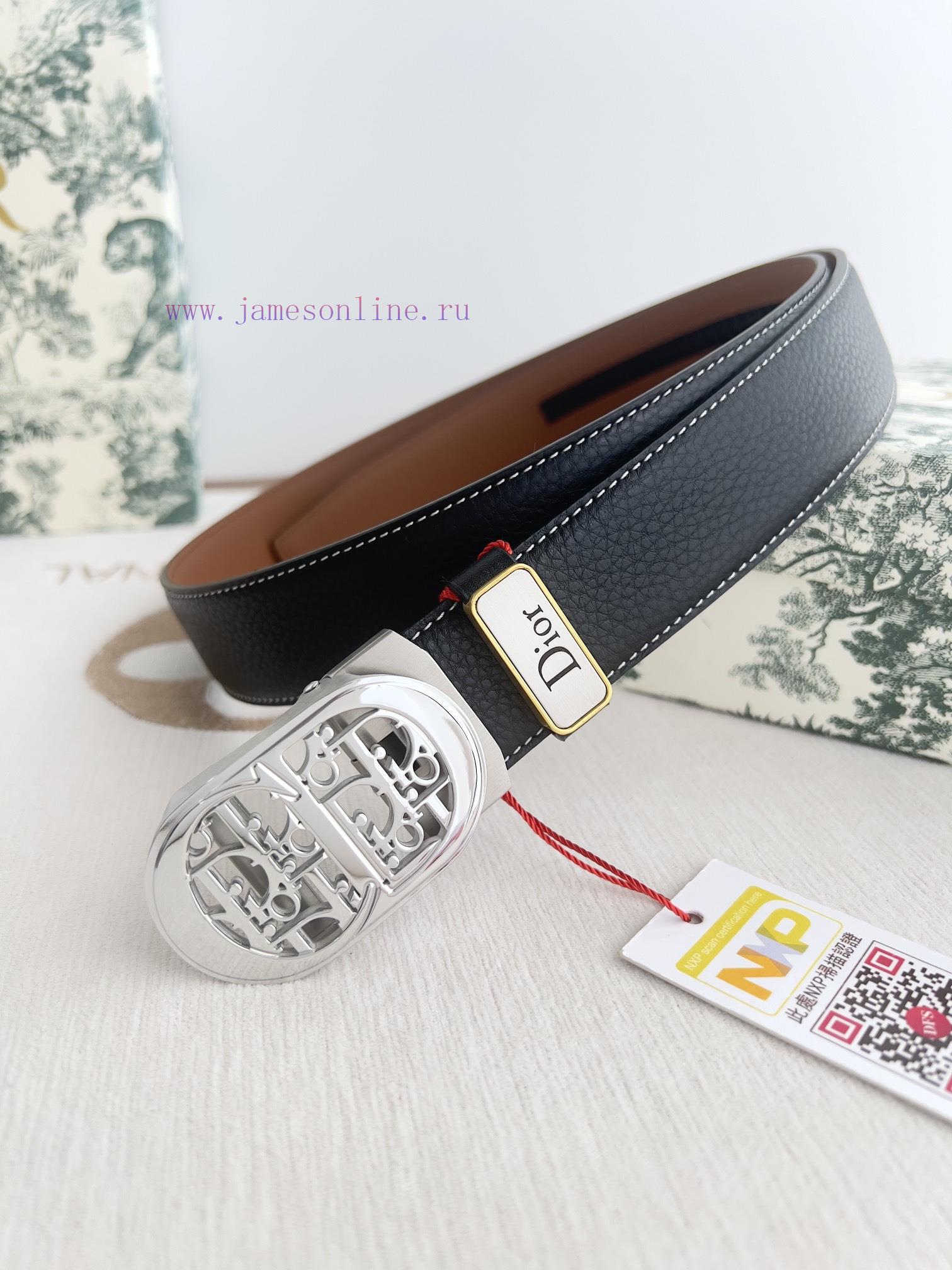 Dior Dior Belt ️ Automatic BeltAutomatic buckle, made of pure steel material, equipped with k3yusdhd - Image 2