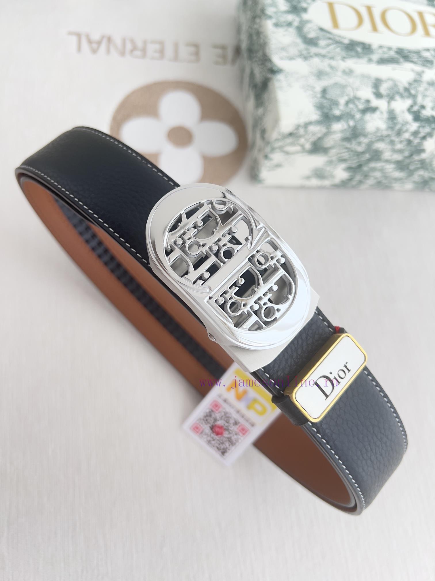 Dior Dior Belt ️ Automatic BeltAutomatic buckle, made of pure steel material, equipped with k3yusdhd - Image 3