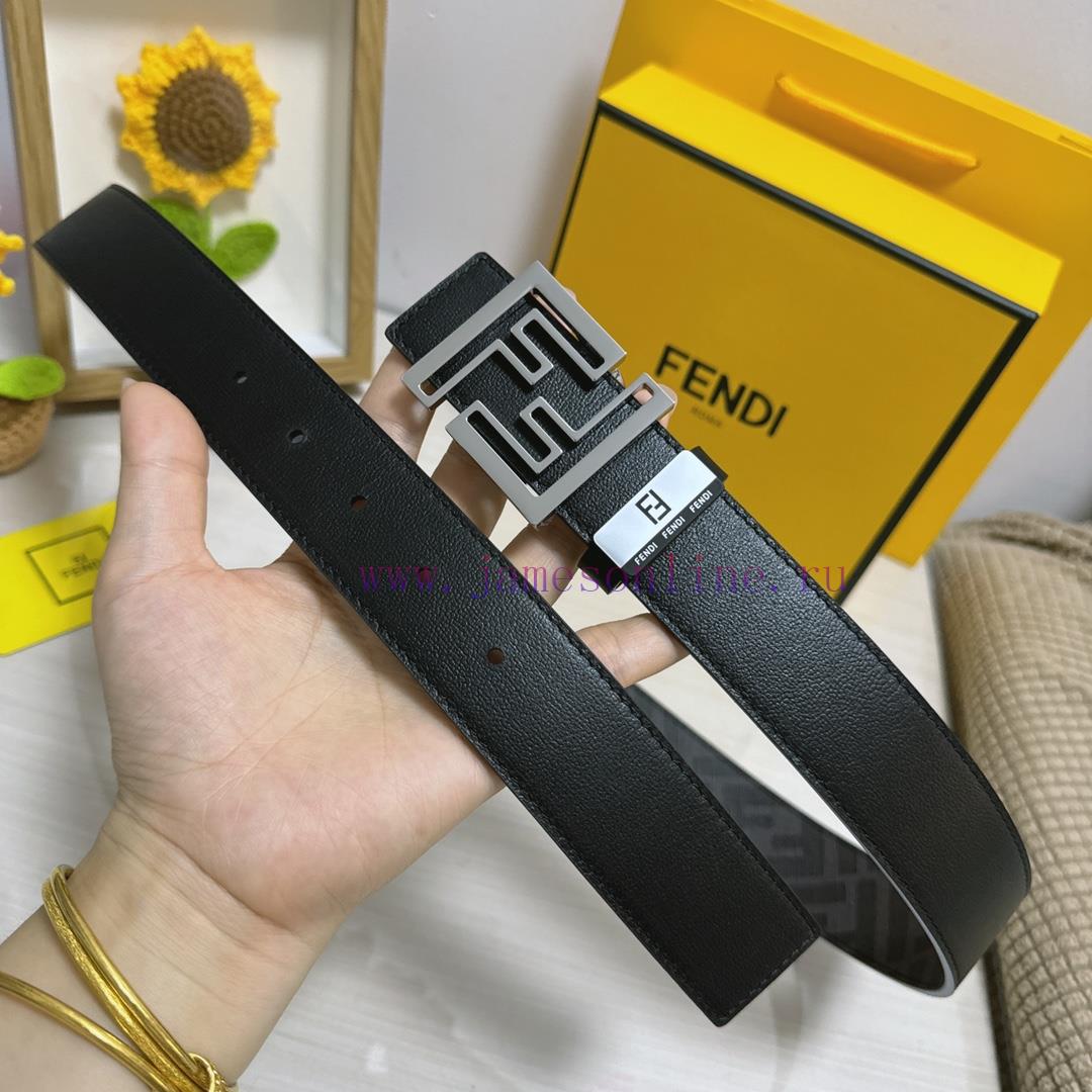 Fendi FENDIMaterial: Leather Belt with 100% Head Layer. The leather belt is guaranteed to be xzzvkxlz - Image 3