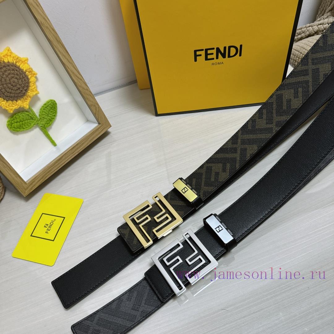 Fendi FENDIMaterial: Leather Belt with 100% Head Layer. The leather belt is guaranteed to be xzzvkxlz - Image 10