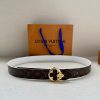 3.0-wide LV Flowergram Round double-sided belt interprets Louis Vuitton's classic elements f xf8zk650