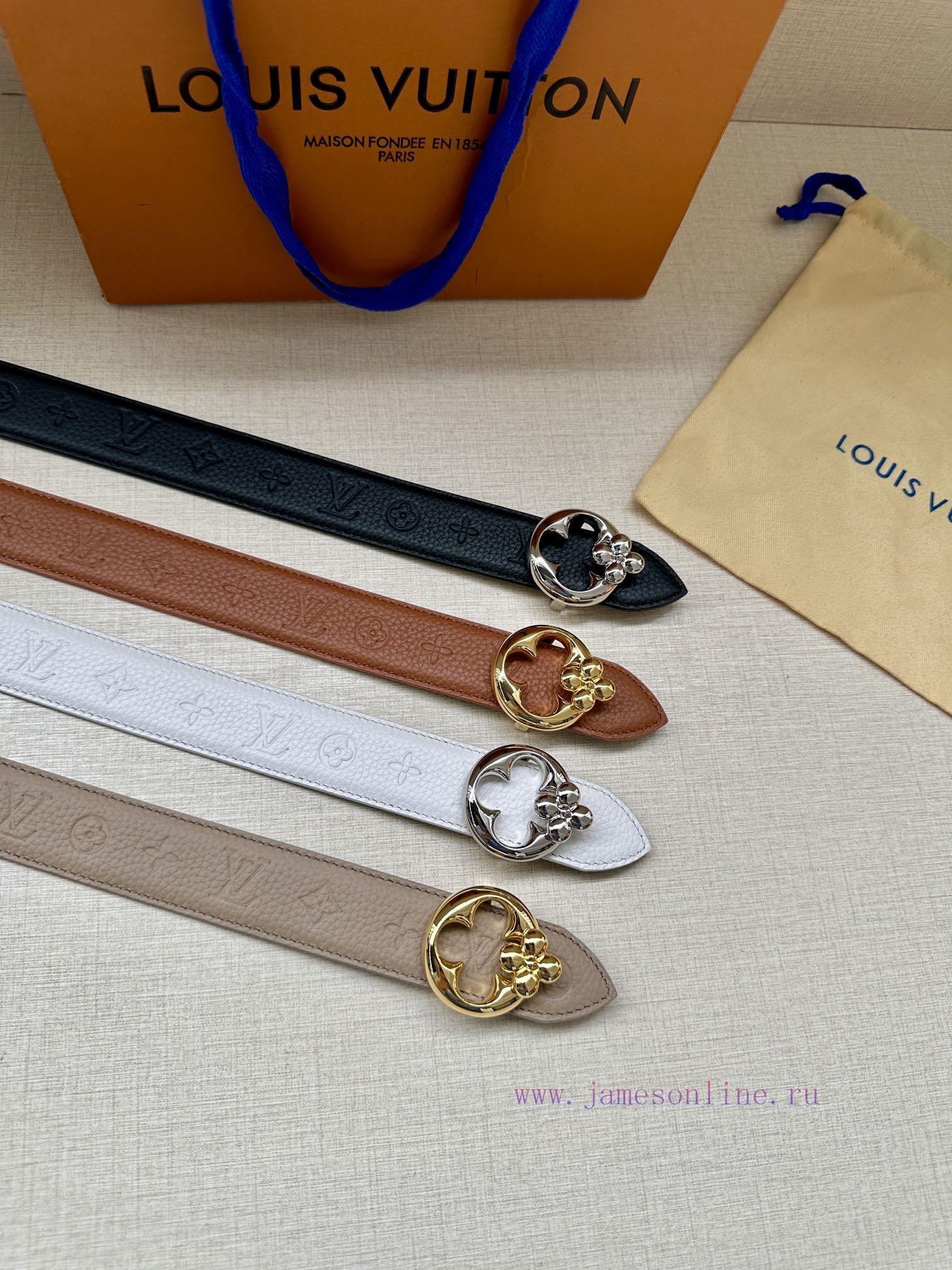 3.0-wide LV Flowergram Round double-sided belt interprets Louis Vuitton's classic elements f ztuzqxbw - Image 10