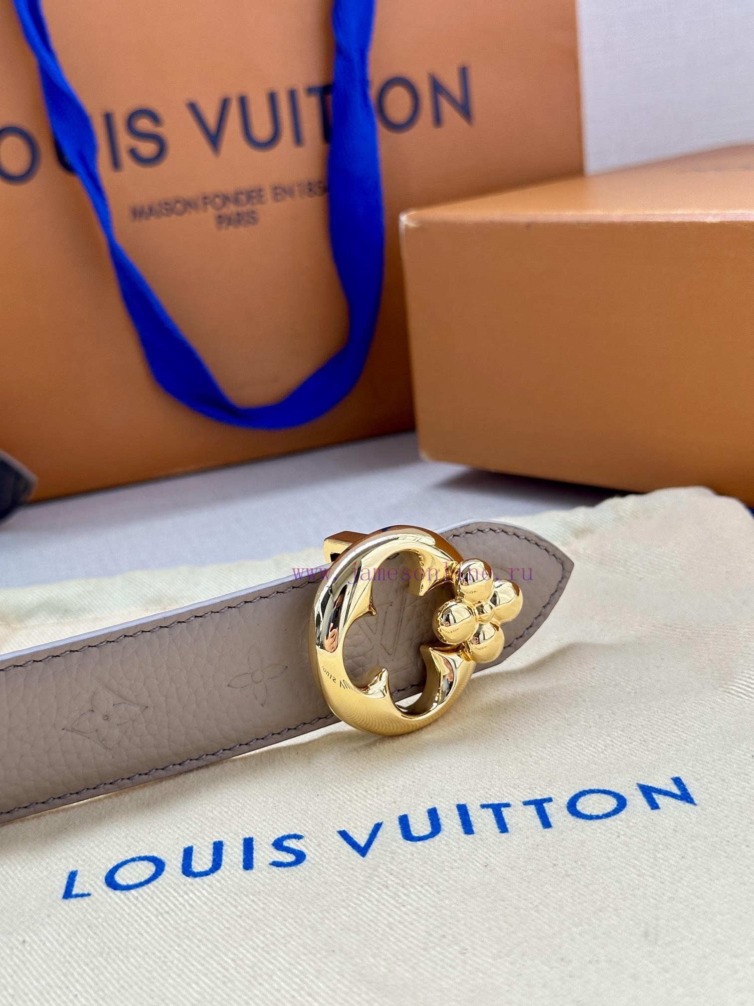 3.0-wide LV Flowergram Round double-sided belt interprets Louis Vuitton's classic elements f 9atfpqvu - Image 10