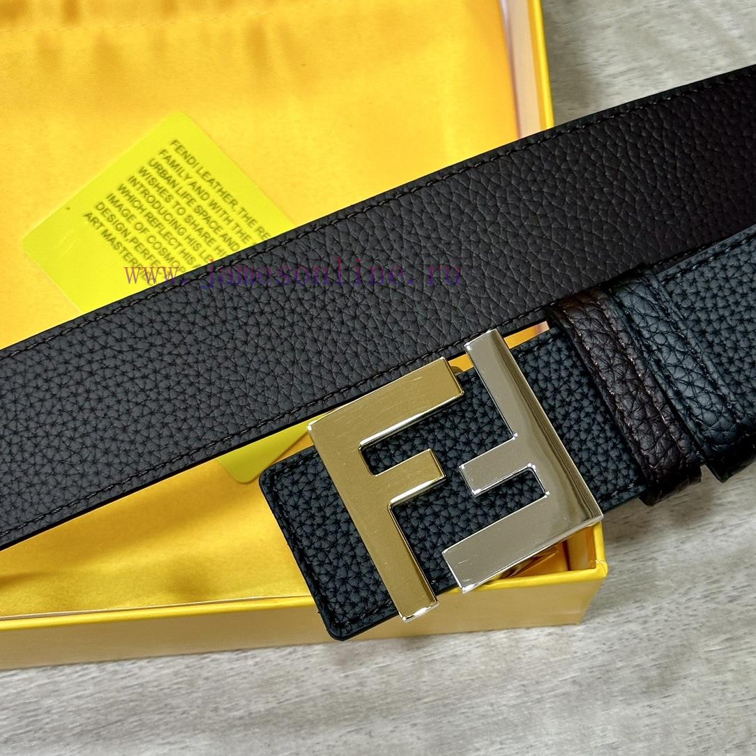 FENDL 40MM wide double-sided original calf leather with a single ruthenium palladium plated nz83yg8n - Image 3