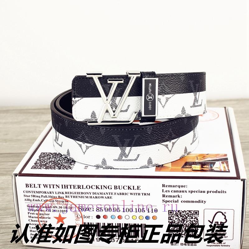 Belt LV Louis Vuitton Top Remakes-The belt is made of 100% imported original cowhide, ensuri 2l65dd63 - Image 4
